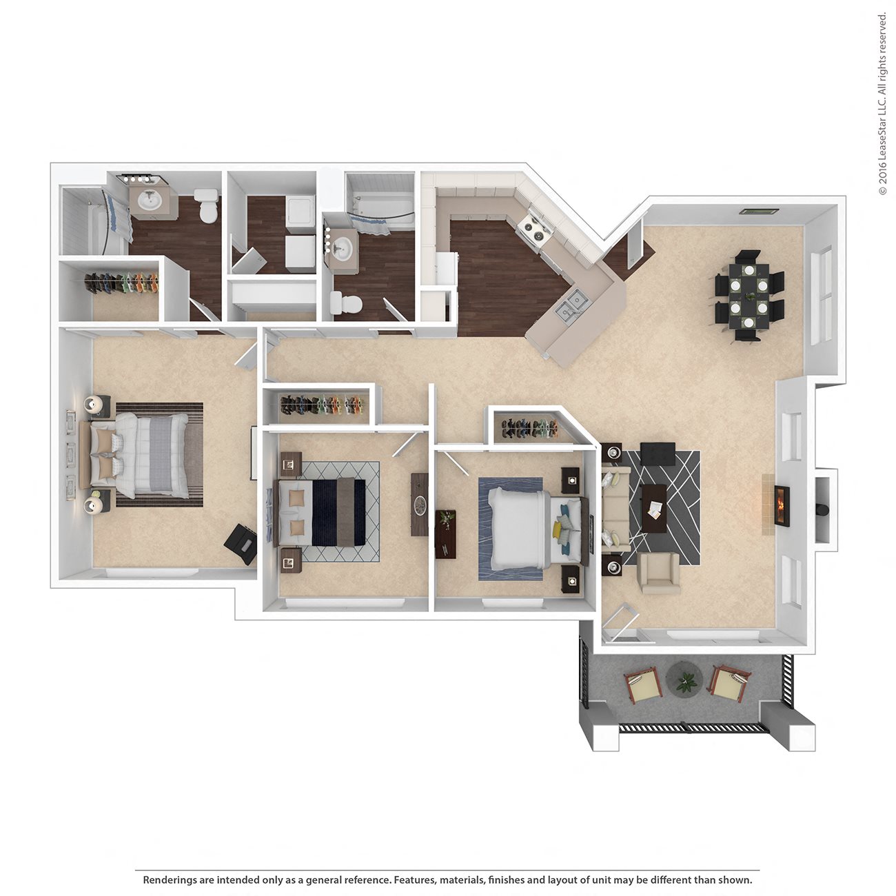 Spokane Valley, WashingtonClock Tower Village 3 Bedroom 2 Bath Floor Plan DuPont, Washington Spokane Valley, Washington Clock Tower Village 3 Bedroom 2 Bath Floor Plan DuPont, Washington